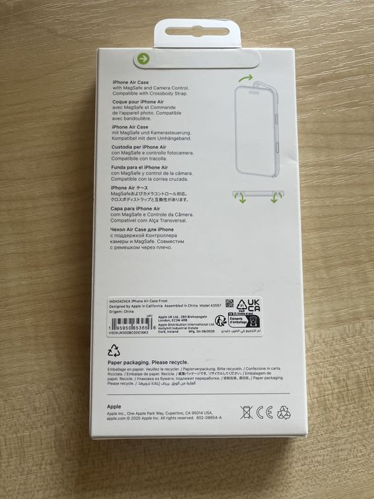 Etui Apple iPhone Air szron frost magsafe oryginał