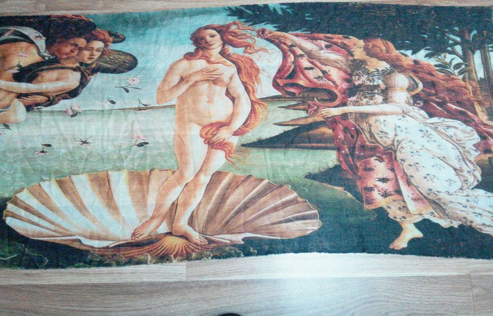 Рождение Венеры Большое Панно на Ткани