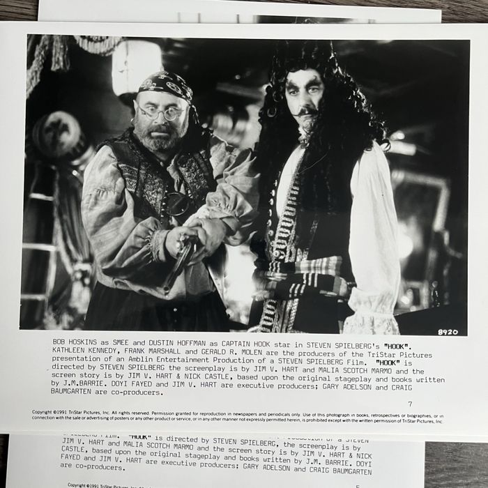 Hook Peter Pan Robin Williams Steven Spielberg