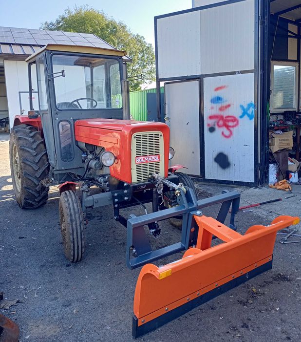 Pług do śniegu Produkt Polski do odśnieżania, lemiesz z gumą 4cm