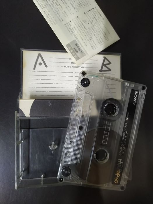 Kaseta magnetofonowa Sony hip pop 90