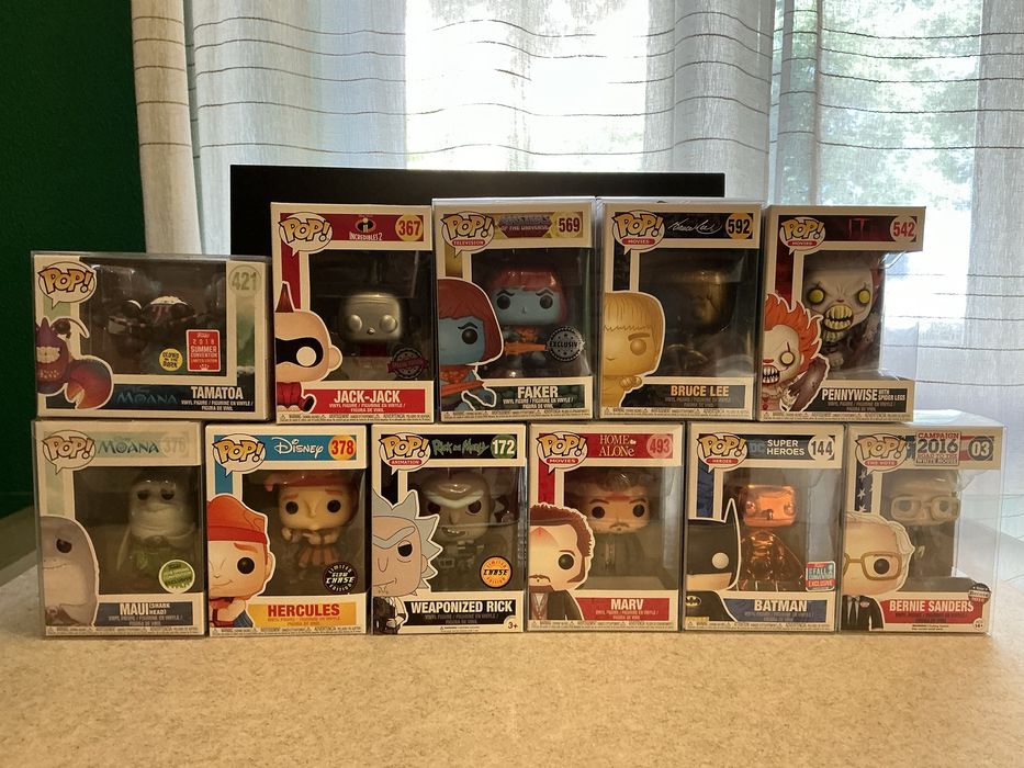 Funko - Scooby-Doo, Ninja Turtles, DragonBall e outros