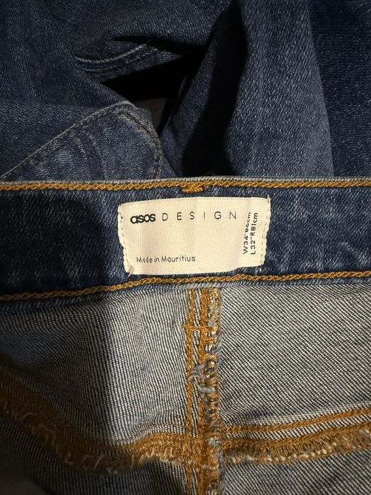 Джинси сині чоловічі ASOS