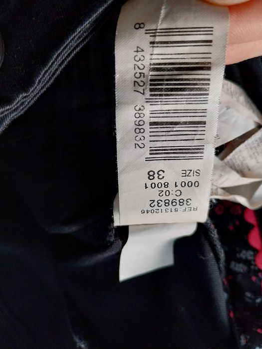 Calças pretas, Mango Basics, tamanho 38/M