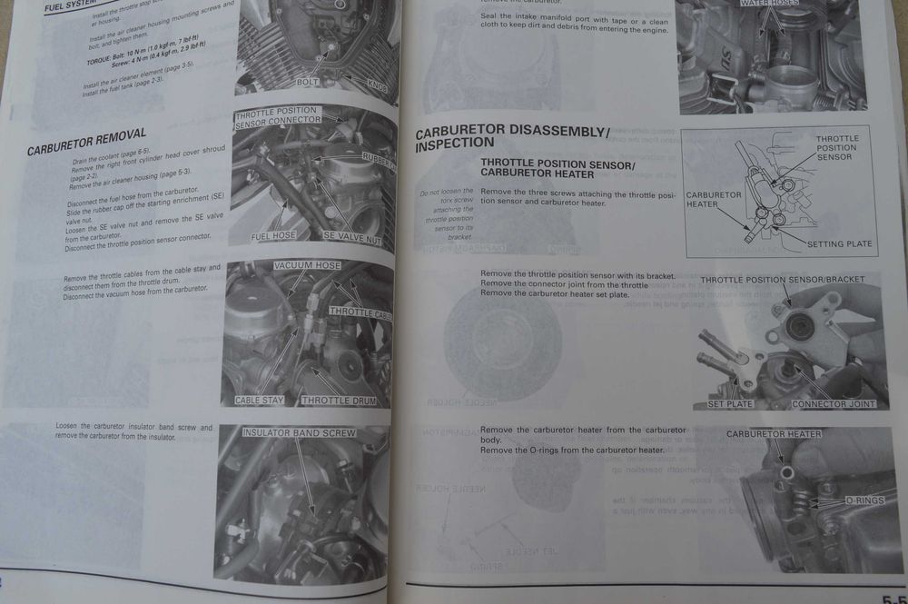 Honda VTX 1300 SERWISÓWKA instrukcja manual OEM