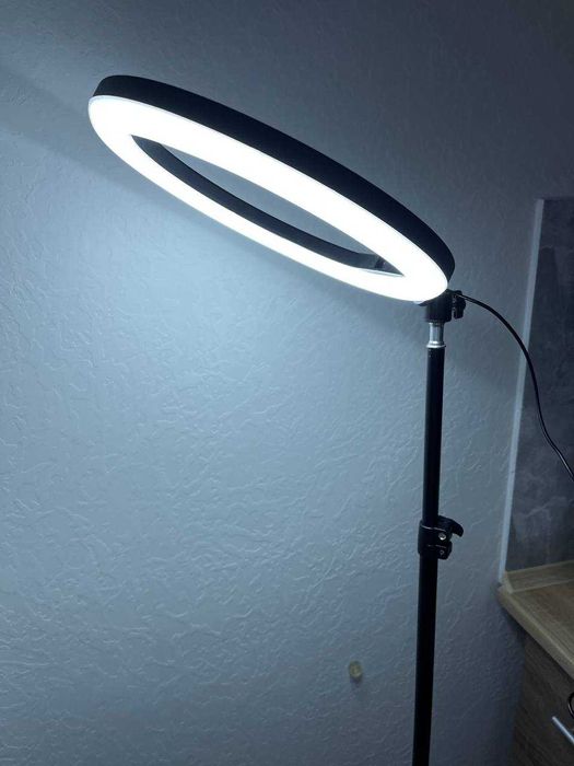 Кільцева LED ЛАМПА + штатив 2 метра! Велика ЛАМПА + тримач для телефон