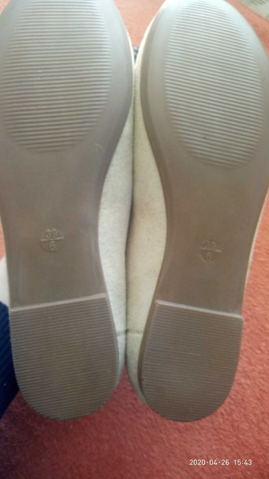 Нові балетки Esmara, розмір 39, устілка 25 см