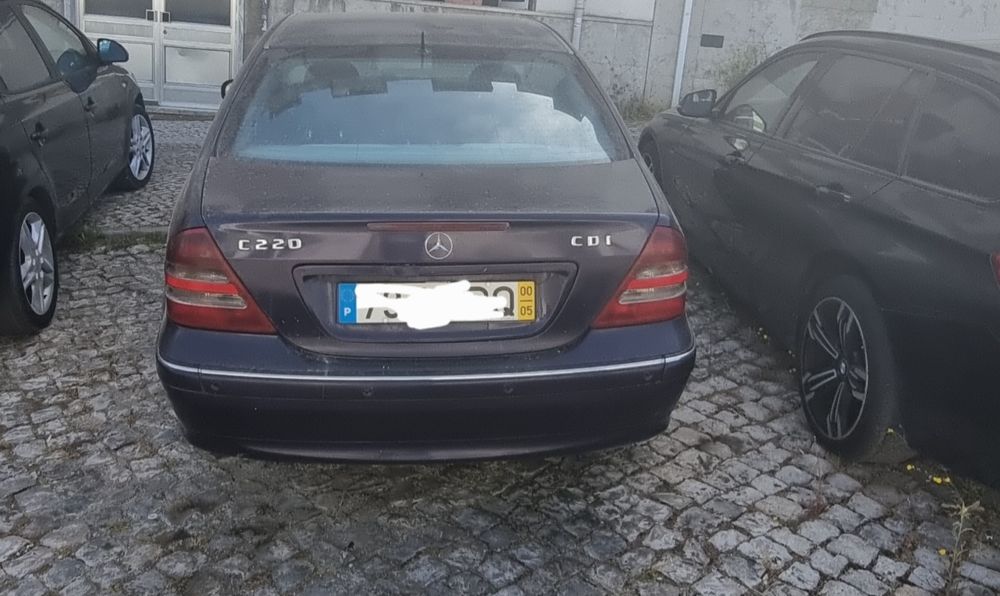 Mercedes C220 cdi CX Auto avariada