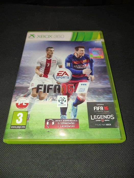 Okazja!!! Gra Fifa 16 na Xbox 360 !!! Polecam!
