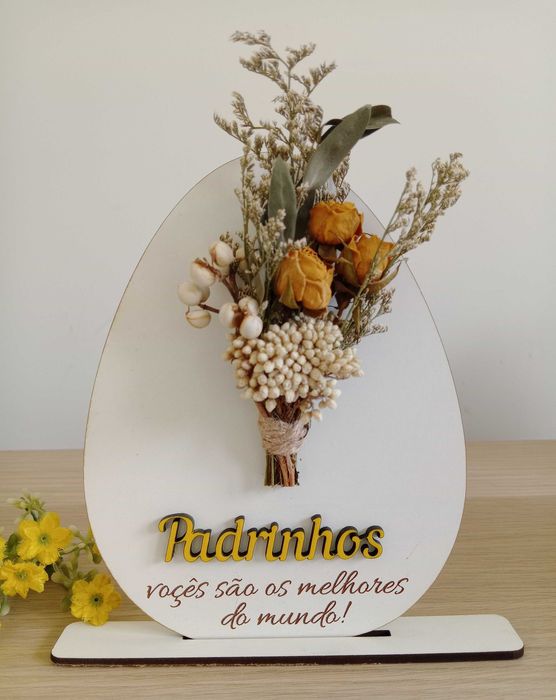 Ovo da páscoa em mdf