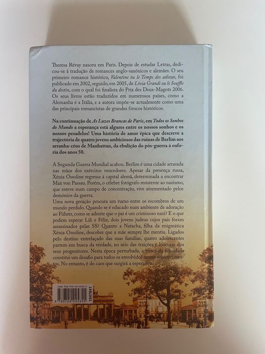 Livro Todos os sonhos do mundo - Theresa Révay