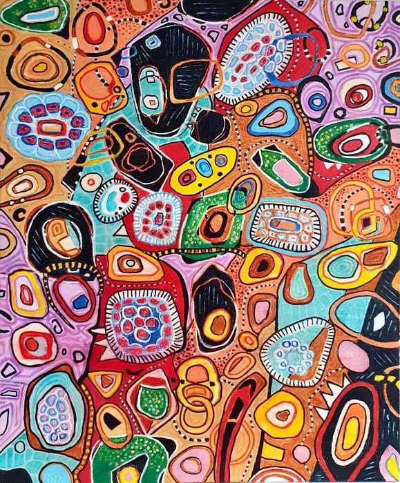 Інтер′єрна картина (32) - Абстракція