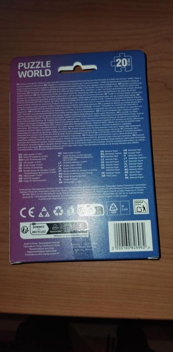 Puzzle     20sztuk