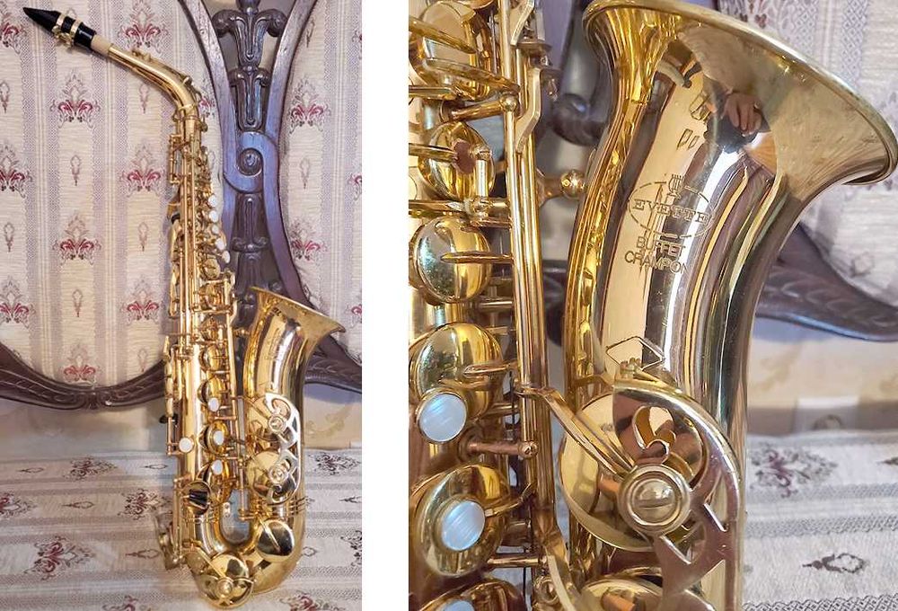 Саксофон альт  Buffet evete ( Тайвань )