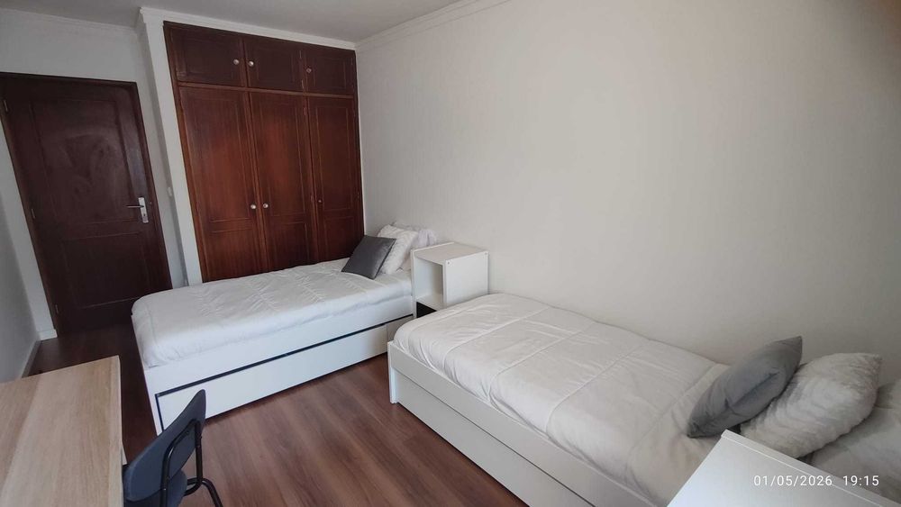 **Quartos partilhados para estudantes  – São Mamede de Infesta (Avenida do Conde)**