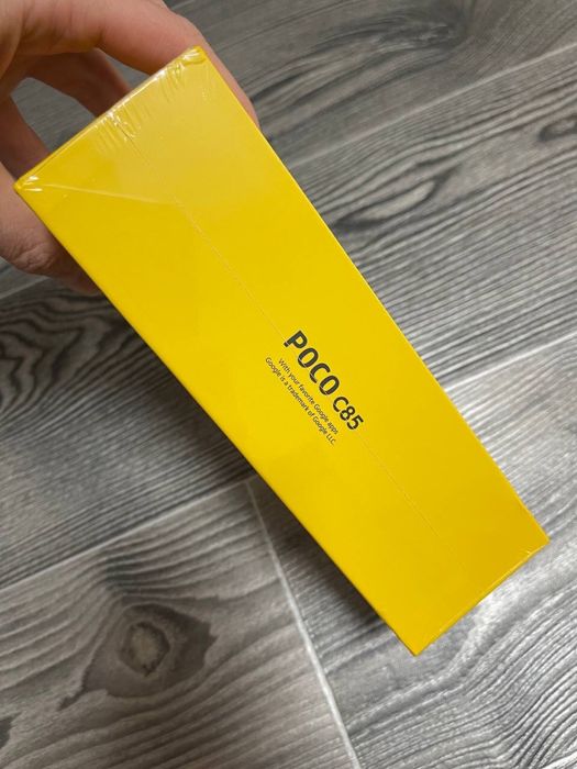 Продам Poco C85 6/128 GB NFC новий в заводскій плівці!!!