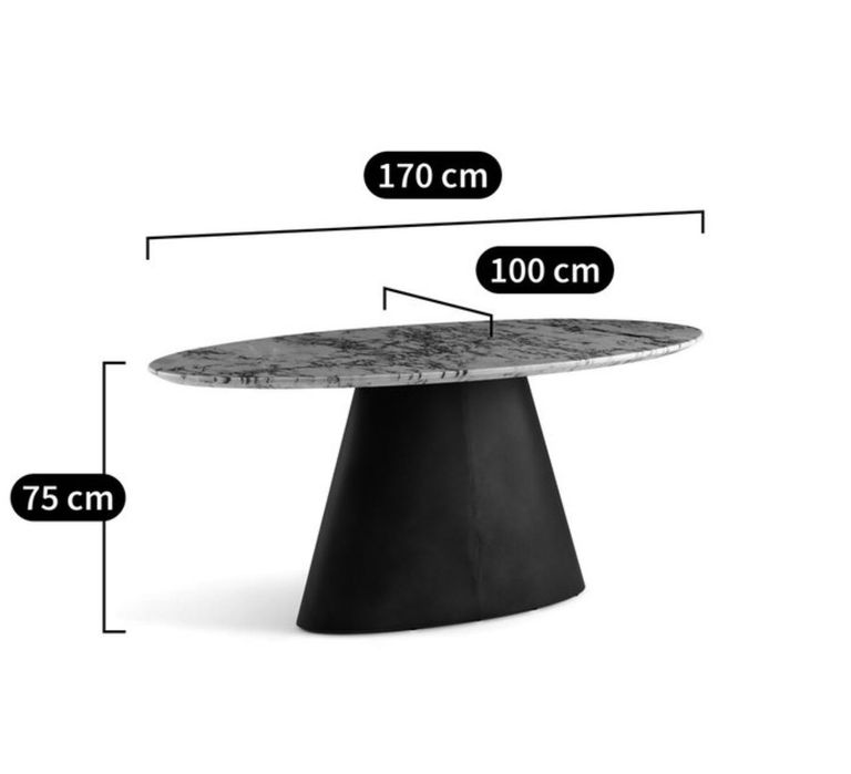 Mesa de Refeição em Mármore