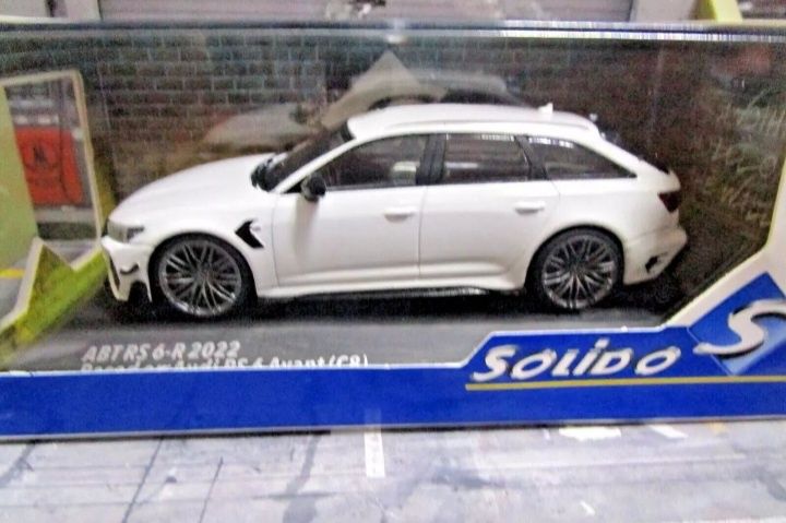 Solido 1:43 audi rs6 avant c8 ano 2022