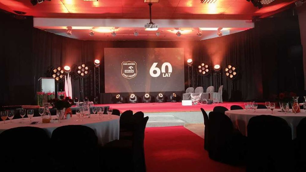 Scena,  Nagłośnienie, Światło, Multimedia, Technika