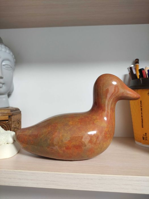 François chatain керамічна качка фігурка кераміка утка керамическая