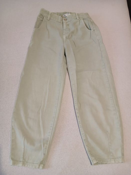Джинси м'ятного кольору