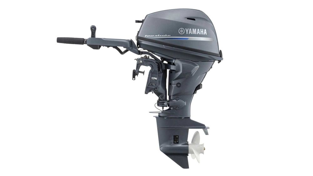 Yamaha F25G | silnik zaburtowy | 25 KM | rumpel, manetka | waga 57 kg