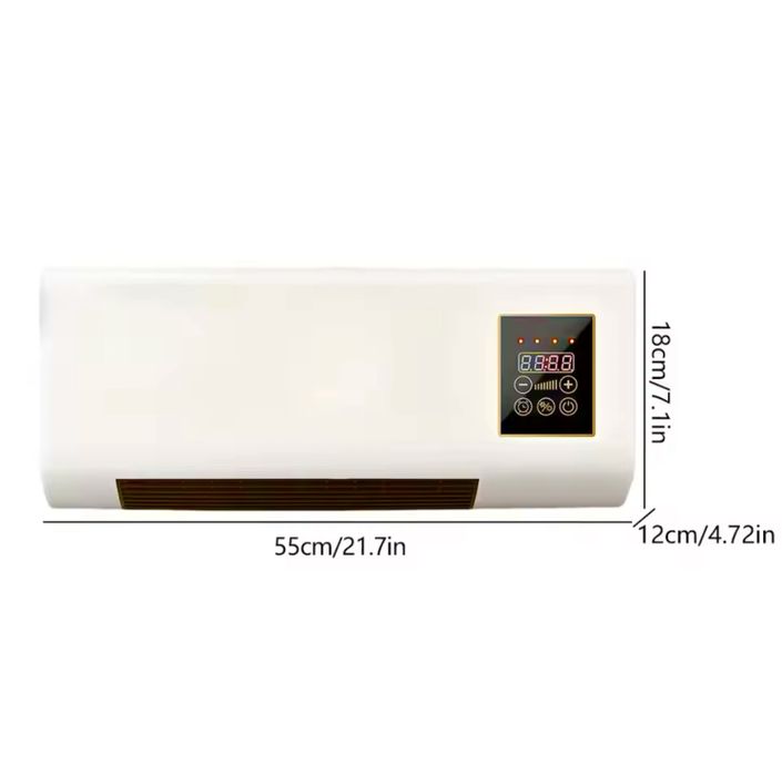 Кондиціонер 2в1 пульт охолоджує обігріває йде без блоку на стіну 1800w