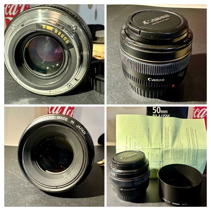 Zestaw fotograficzny Canon – używany, w pełni sprawny, 6d, 50mm 1.4