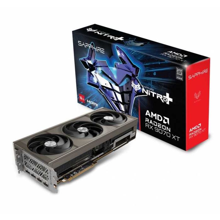 Karta graficzna SAPPHIRE AMD RADEON RX 9070 XT Nitro+ 16GB