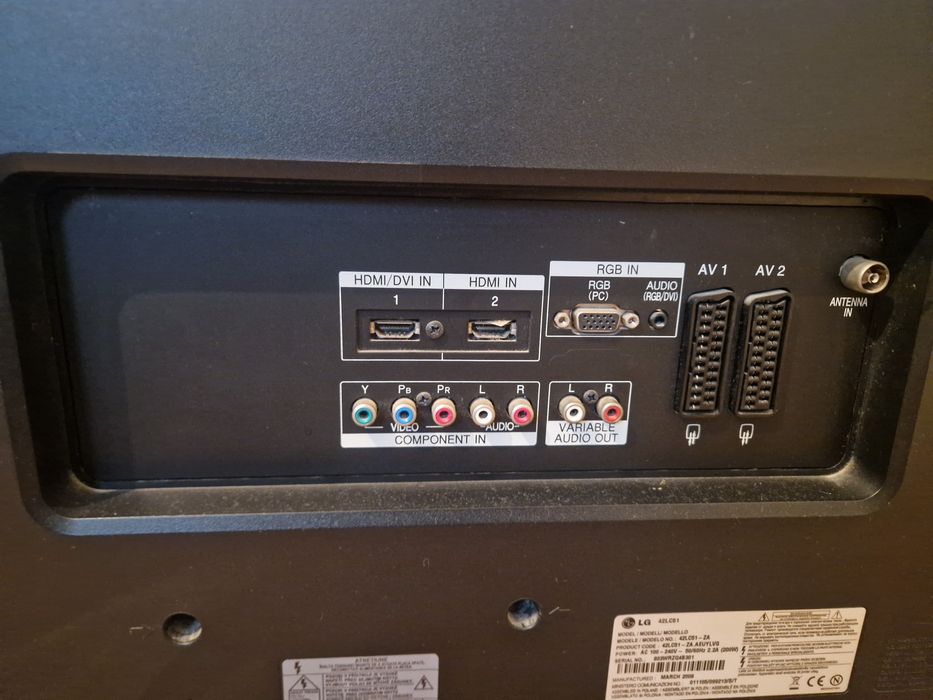 Telewizor plazmowy Lg 42 cale