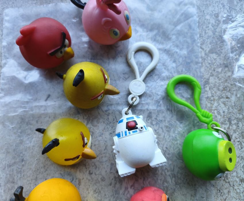 Angry Birds - conjunto de objetos