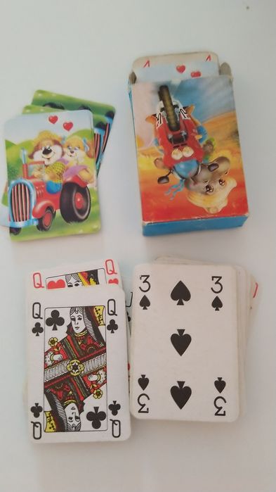Varios baralhos de cartas novos