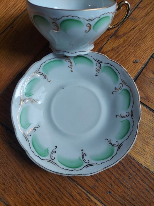 KPM duo  , filiżanka ze spodkiem porcelana