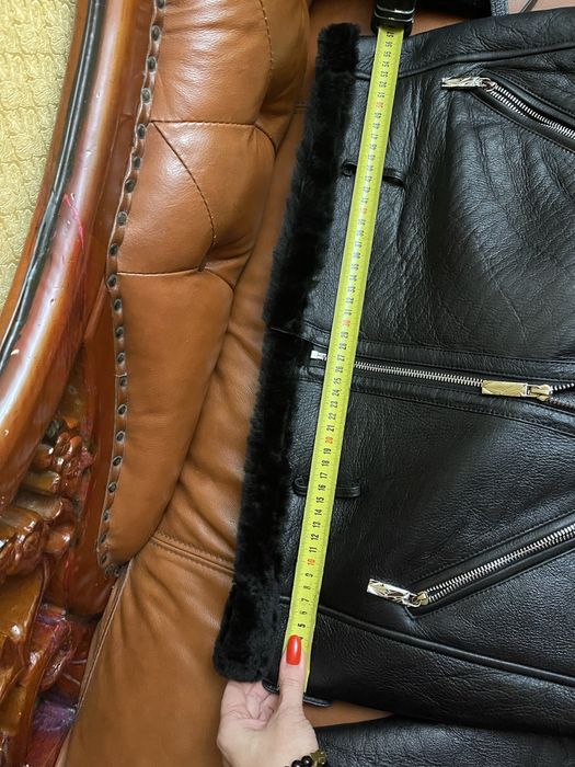 Жіноча натуральна дублянка. Модель Авіатор. Нова. Розмір Л-ХЛ!