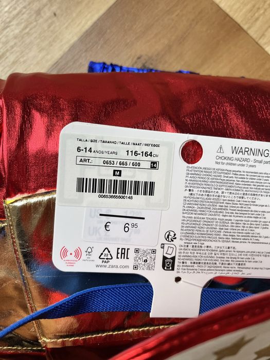 Костюм Супер Герой Zara унісекс