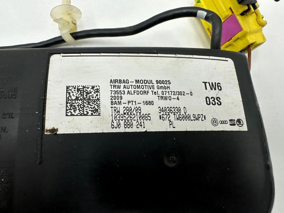 Airbag Banco Frente Direito / Esquerdo - Seat Ibiza 6J (2009)