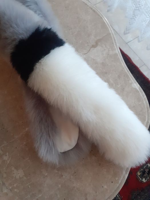 Etola Szał Lis Futrzany Styl  Maxi Long