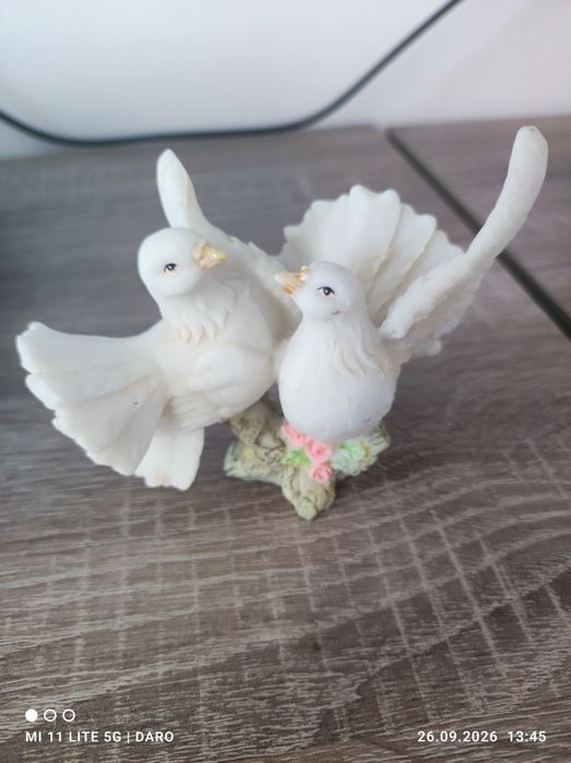 Gołąbki z porcelany PRL