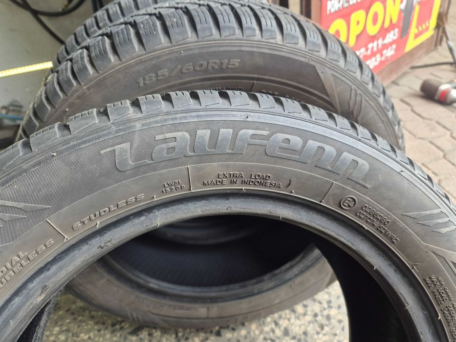 185/60r15 laufenn opony zimowe 2szt lub 4szt