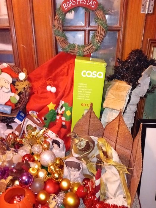 Conjunto de Enfeites de Natal Diversos