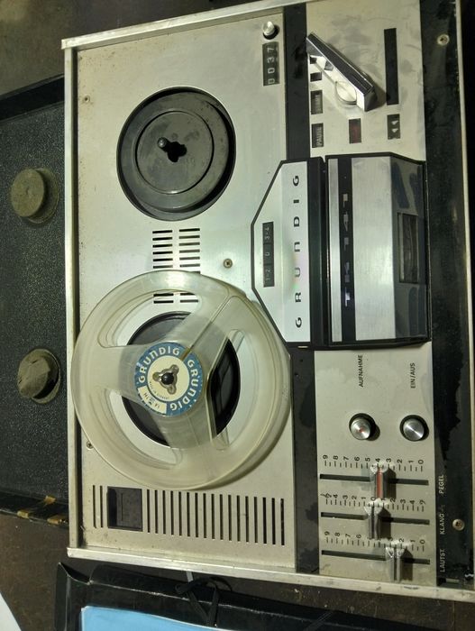 Gravador fita Grundig tk141 vintage