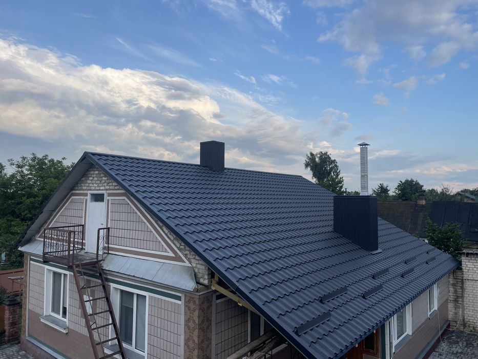 Покрівельні роботи, перекриття будинків, дахи, криші