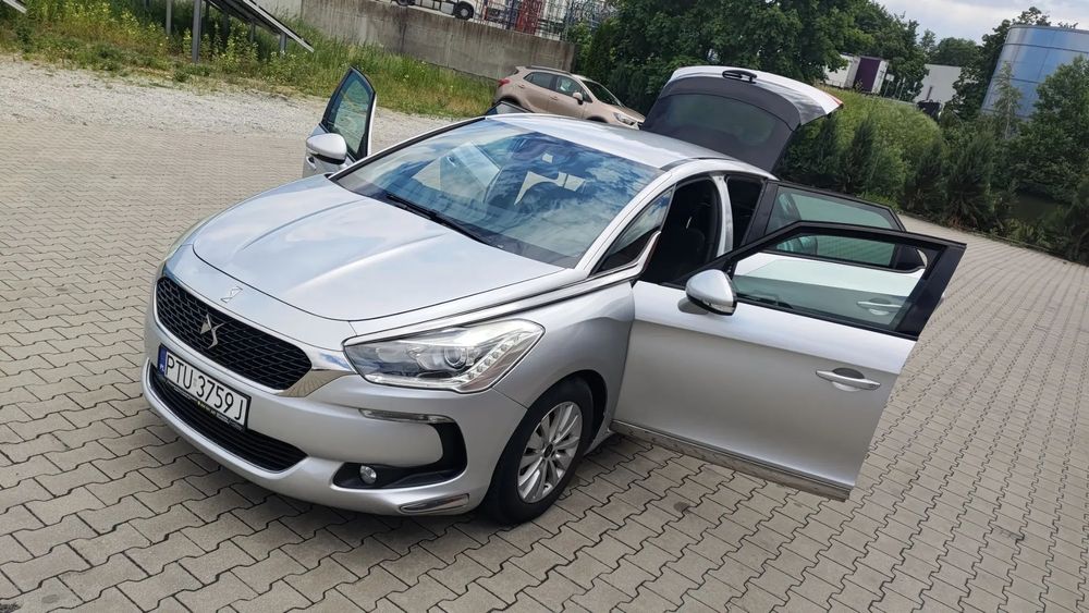 DS Automobiles DS 5 LIFT 2016 automat 1.6diesel Android auto carplay klimatronik