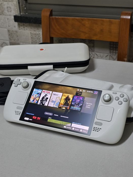 Steam deck oled branca 1tb