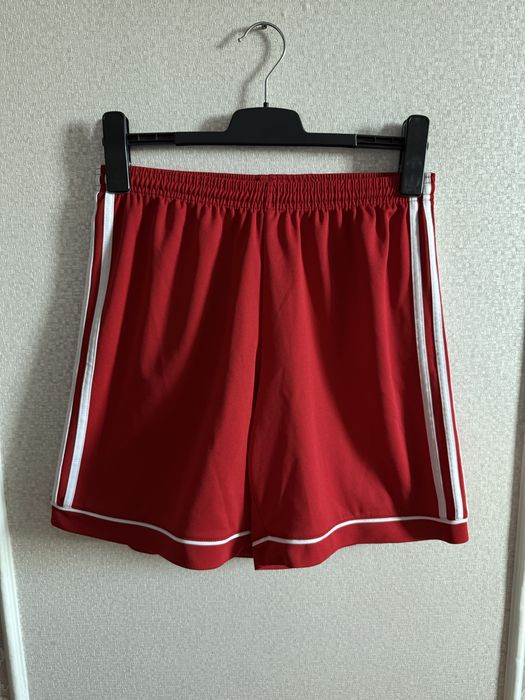 Тренувальні шорти Adidas Climalite Red/White