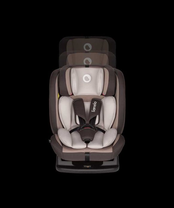 Fotelik Samochodowy Lionelo Aart Black Carbon Red 0-36 Kg