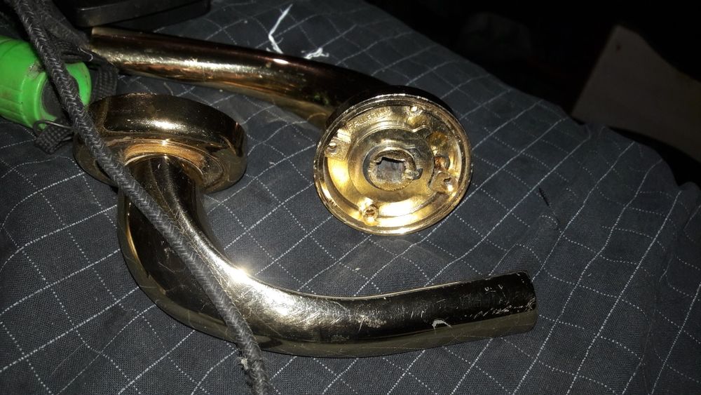 Д дверные ручки Палладиум б/у