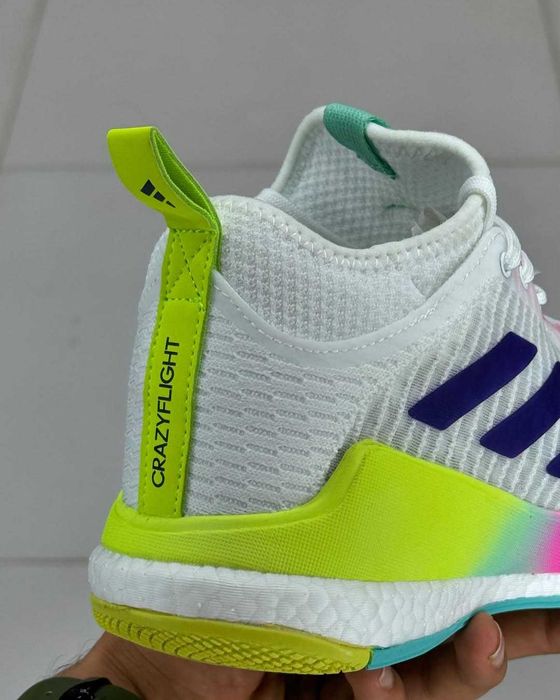 Кроссовки  Adidas Crazyflight Mid Shoes Grey