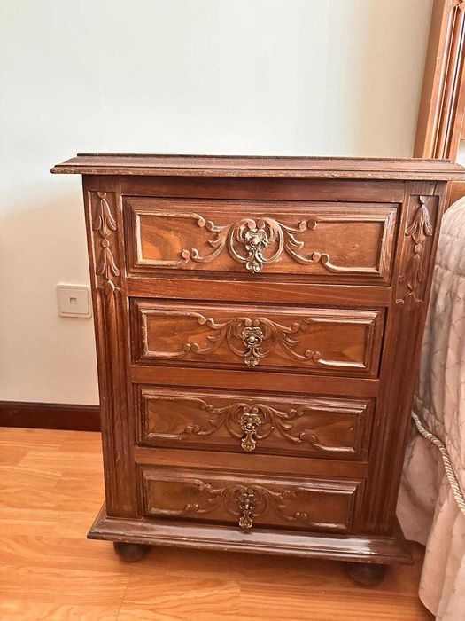 Mobília Vintage Antiga Completa – Sala e Quarto | Venda em Conjunto ou Separado