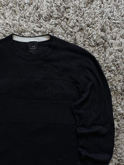 Легкий светр свитшот Armani Exchange Premium Oldmoney style